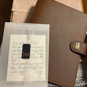 NOTIQ Caramel a5 Ringless Agenda. Brand new